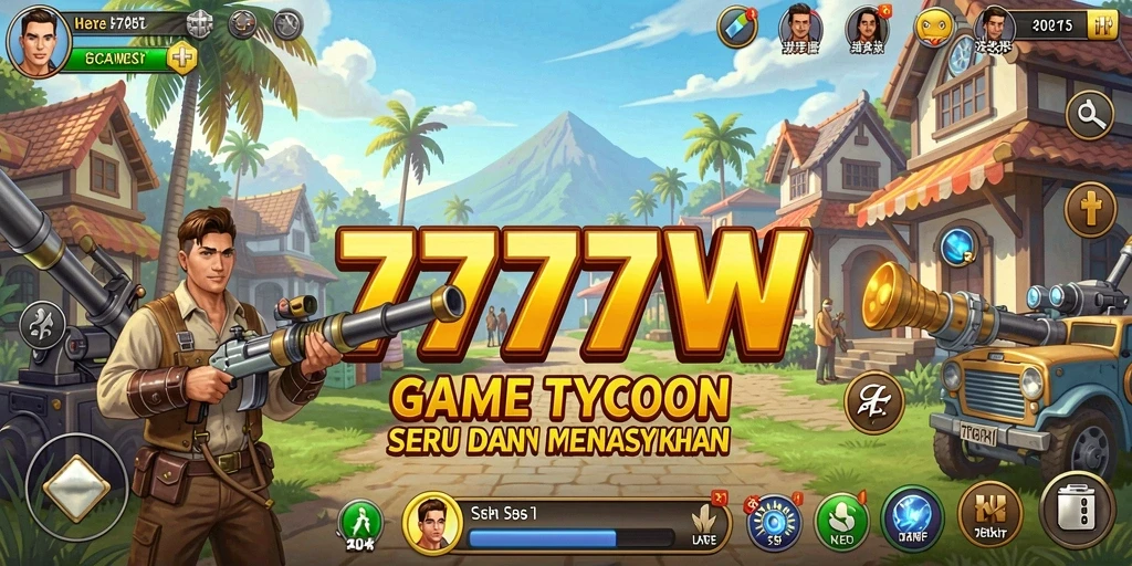 Tangkapan layar gameplay 7777W yang menarik dan penuh tantangan.