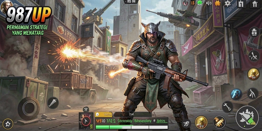 Tampilan gameplay menarik dengan elemen strategi yang mendalam.