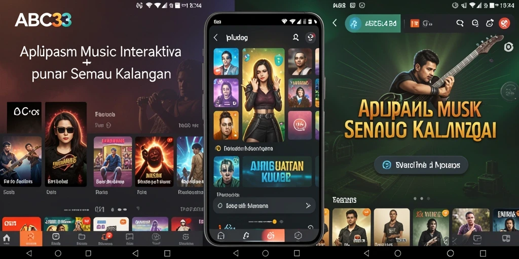 Tampilan menyenangkan dari gameplay interaktif ABC33.