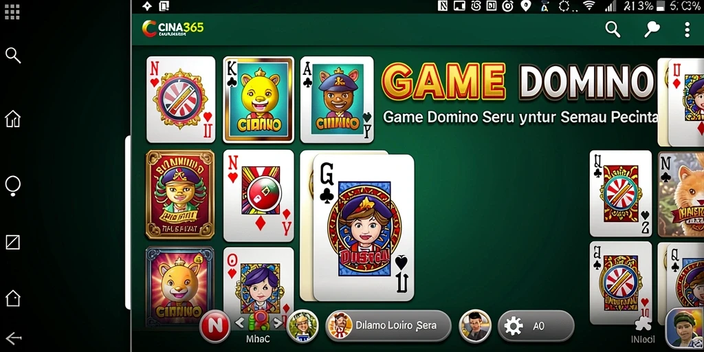 Tampilan gameplay CINA365 yang menarik dan menyenangkan