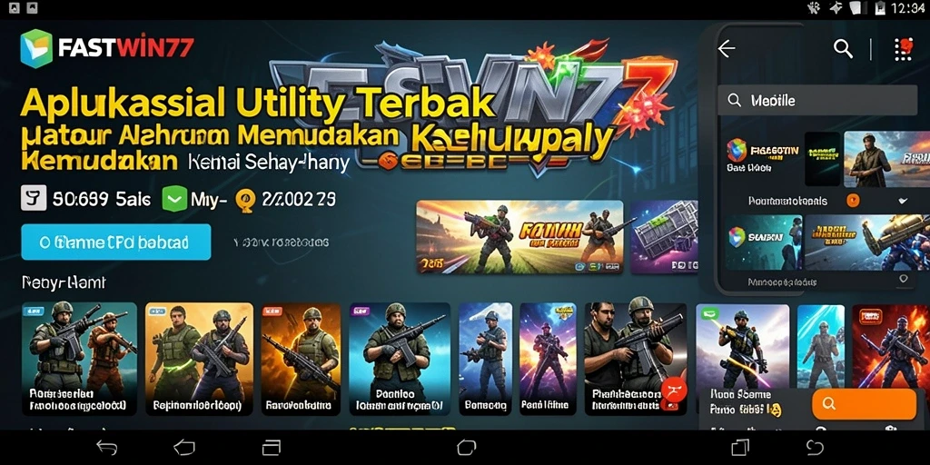 Screenshot utama FASTWIN77 menampilkan fitur pengelolaan tugas yang efisien.