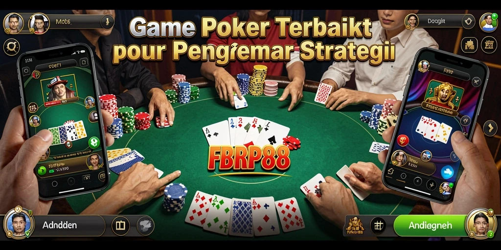 Tampilan gameplay poker yang menarik di FBRP88.