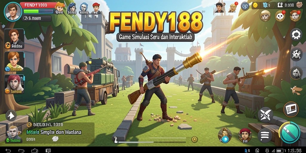 Screenshot FENDY188 menampilkan gameplay simulasi yang menarik.