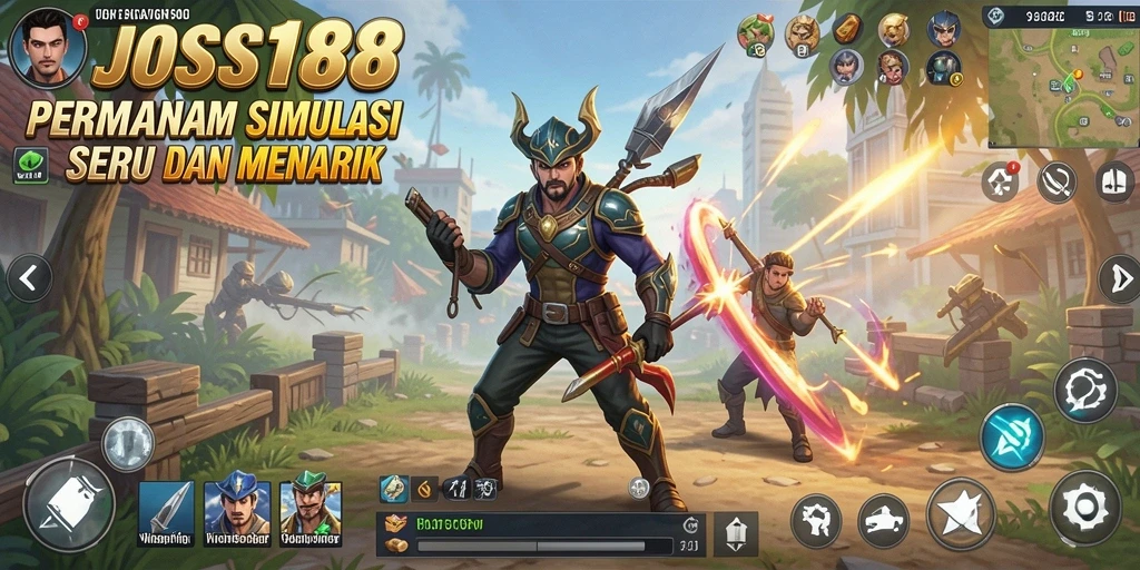 Tampilan menarik dari gameplay JOSS188 yang mendebarkan.