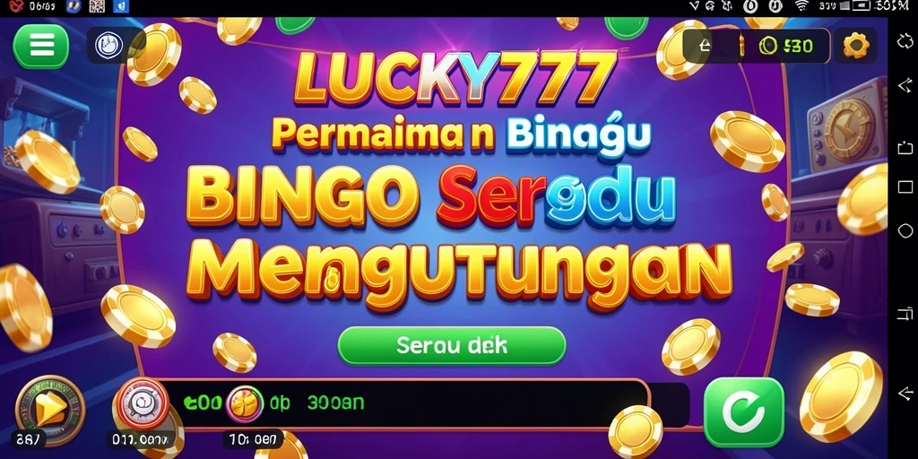 Tampilan gameplay seru di LUCKY777 dengan banyak hadiah menarik.
