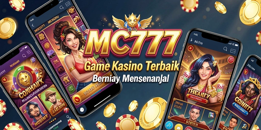 Tangkapan layar dari gameplay MC777 yang menampilkan suasana Kasino yang mendebarkan.
