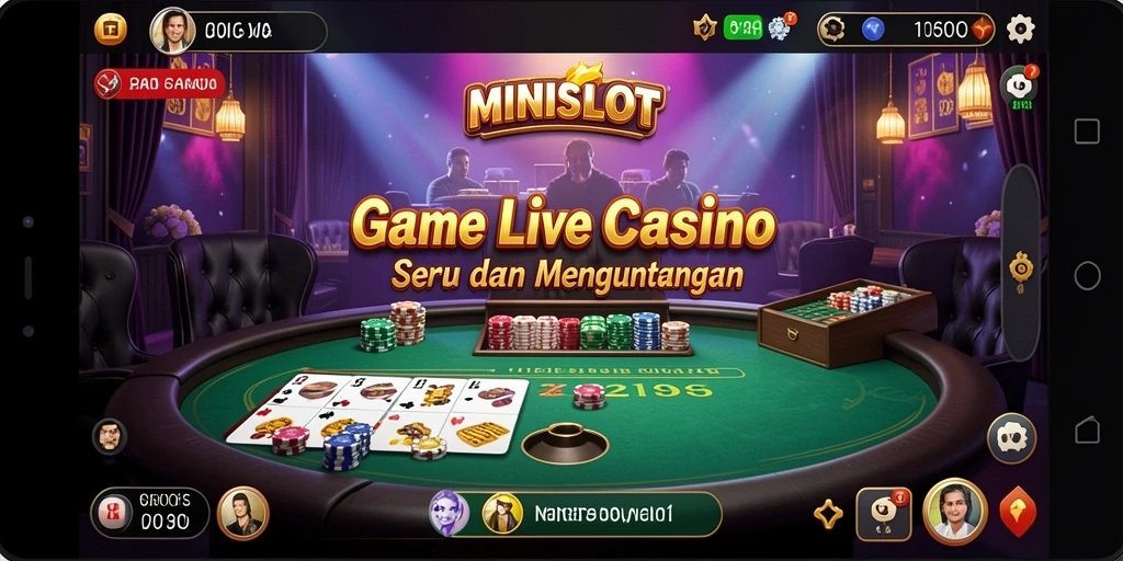 Tampilan screenshot gameplay MINISLOT yang menegangkan dan interaktif.