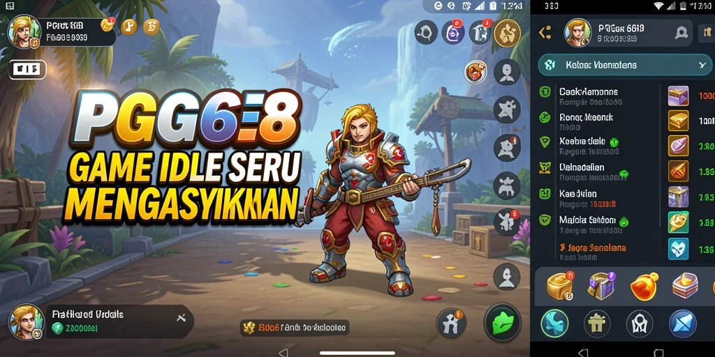 Tampilan gameplay PGG68 yang menyejukkan dan mengasyikkan.
