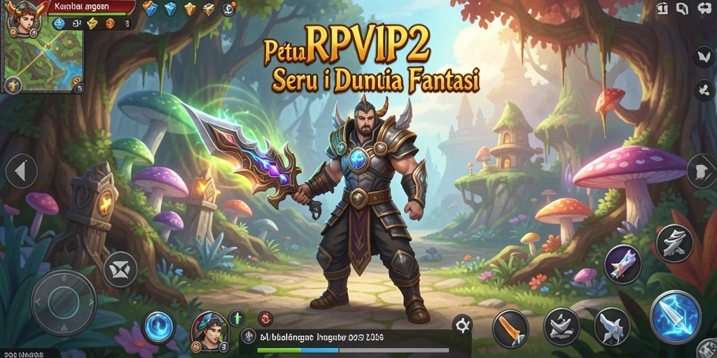 Tampilan menarik dari gameplay RPVIP2 yang penuh petualangan.