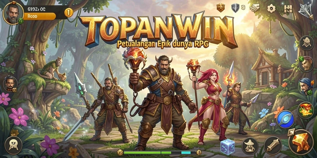 Tampilan gameplay epik dari <strong>TOPANWIN</strong> dengan grafis menawan.