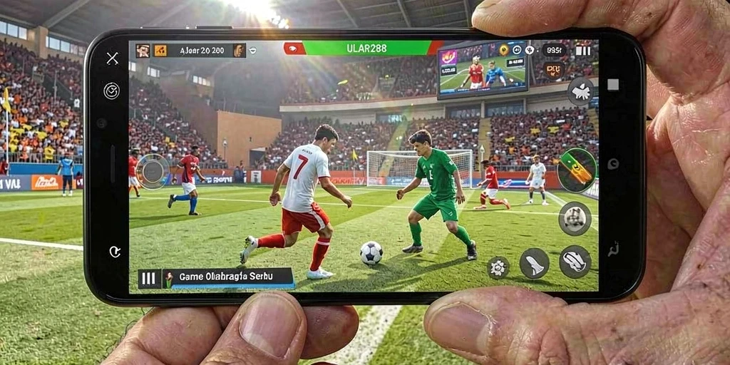 Tampilan gameplay ULAR288 yang menampilkan aksi seru dalam olahraga.